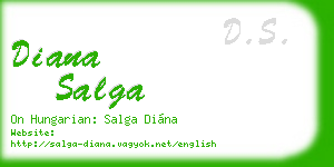 diana salga business card